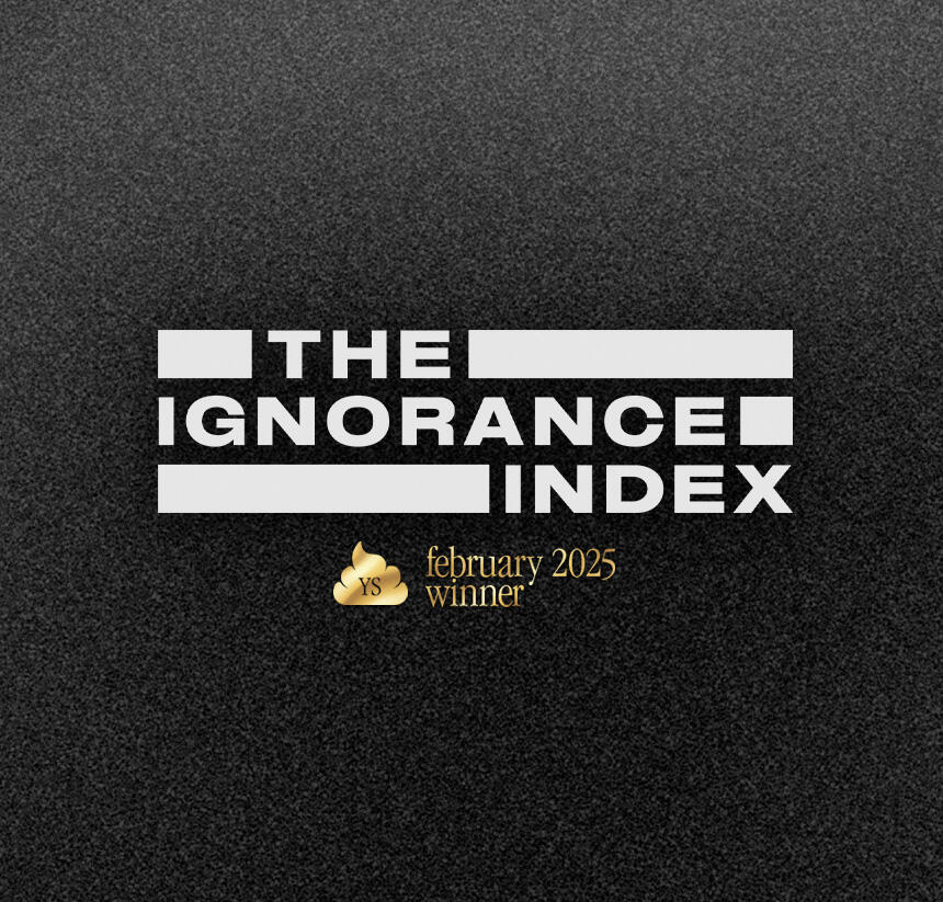 Google x The Banned Book Club The Ignorance Index Young Shits Advertising Club Awards / Winner Master's Student Work