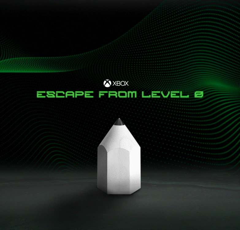 Xbox Escape from Level 0 D&AD New Blood Awards / Graphite Pencil Winner Master's Student Work
