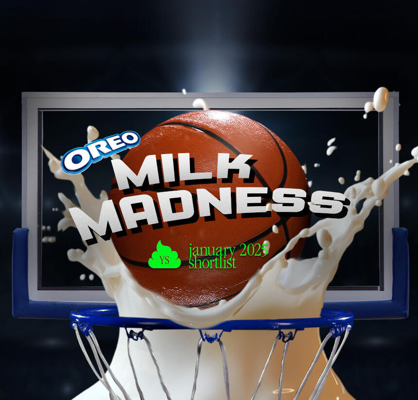 OREO Milk Madness Young Shits Advertising Club Awards / Shortlist Master's Student Work